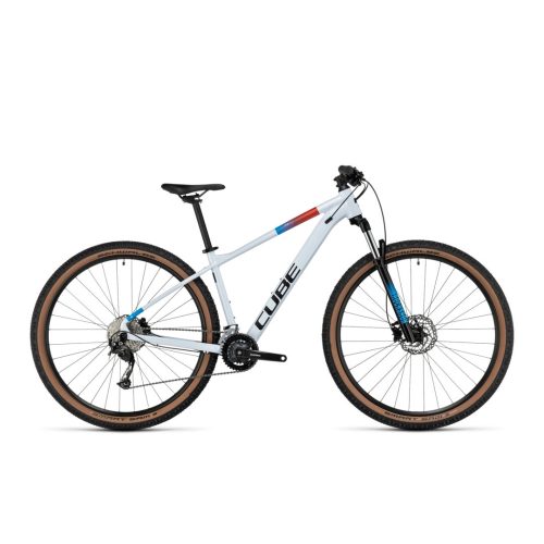 CUBE AIM SLX WHITE'N'BLUE'N'RED MTB KERÉKPÁR 2023