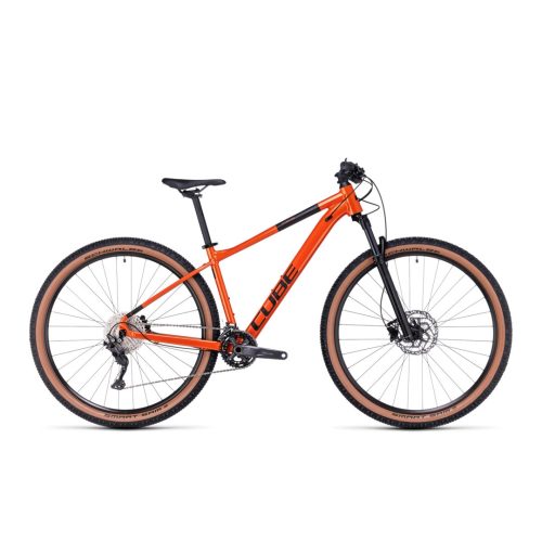 CUBE ATTENTION FIREORANGE'N'BLACK MTB KERÉKPÁR 2023