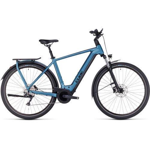 CUBE KATHMANDU HYBRID ONE 750 BLUE'N'BLACK 2024 ELEKTROMOS KERÉKPÁR